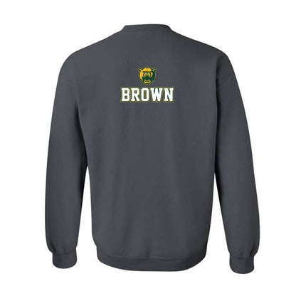 Baylor - NCAA Acrobatics & Tumbling : Morgan Brown - National Champs Shersey Crewneck Sweatshirt-1