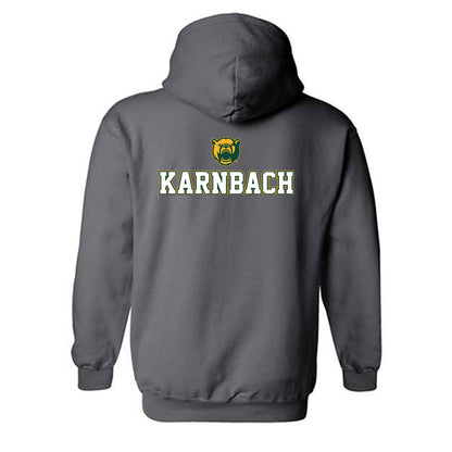 Baylor - NCAA Acrobatics & Tumbling : Cassandra Karnbach - National Champs Shersey Hooded Sweatshirt-1
