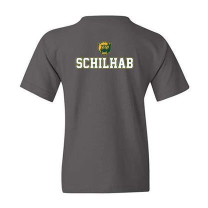 Baylor - NCAA Acrobatics & Tumbling : Kensey Schilhab - National Champs Shersey Youth T-Shirt-1