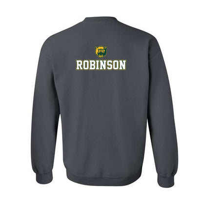 Baylor - NCAA Acrobatics & Tumbling : Kelsey Robinson - National Champs Shersey Crewneck Sweatshirt-1