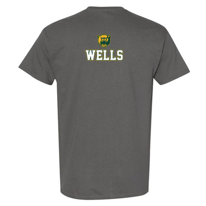 Baylor - NCAA Acrobatics & Tumbling : Meredith Wells - National Champs Shersey T-Shirt-1