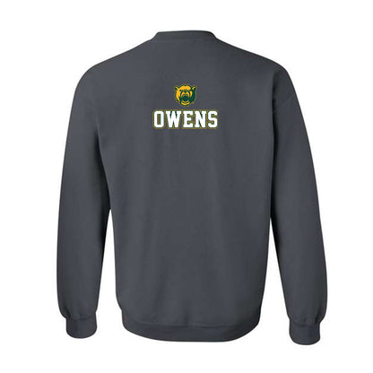 Baylor - NCAA Acrobatics & Tumbling : Lawrence Owens - National Champs Shersey Crewneck Sweatshirt-1