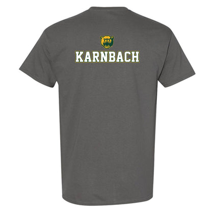 Baylor - NCAA Acrobatics & Tumbling : Cassandra Karnbach - National Champs Shersey T-Shirt-1