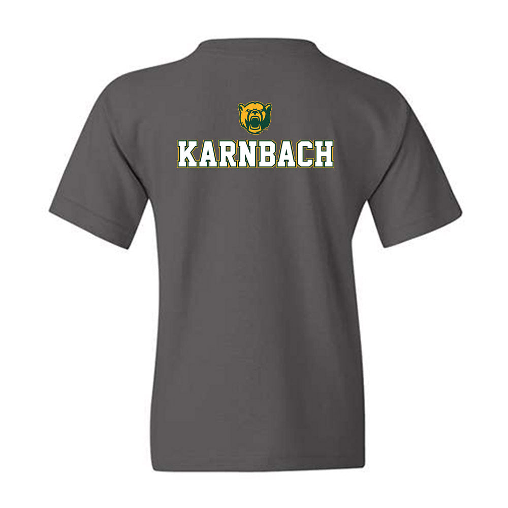Baylor - NCAA Acrobatics & Tumbling : Cassandra Karnbach - National Champs Shersey Youth T-Shirt-1