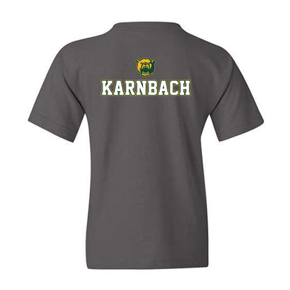 Baylor - NCAA Acrobatics & Tumbling : Cassandra Karnbach - National Champs Shersey Youth T-Shirt-1