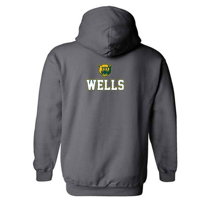 Baylor - NCAA Acrobatics & Tumbling : Meredith Wells - National Champs Shersey Hooded Sweatshirt-1