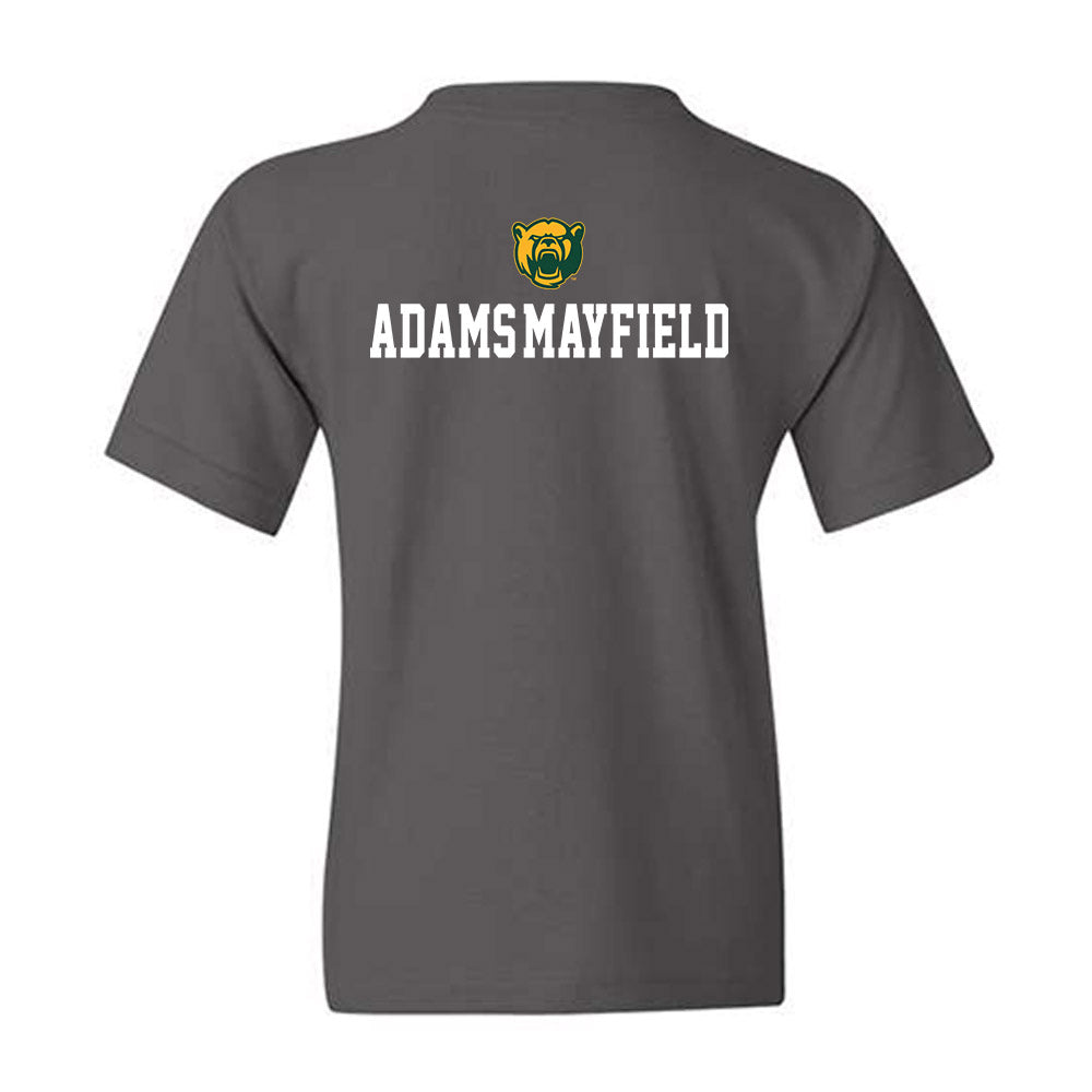 Baylor - NCAA Acrobatics & Tumbling : Aaliyah Adams-Mayfield - National Champs Shersey Youth T-Shirt-1