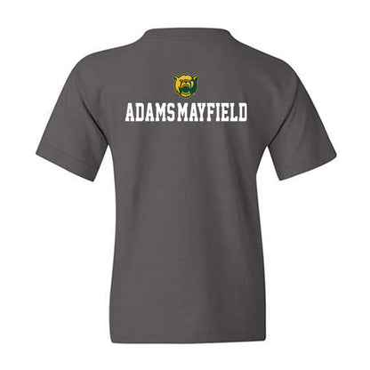 Baylor - NCAA Acrobatics & Tumbling : Aaliyah Adams-Mayfield - National Champs Shersey Youth T-Shirt-1