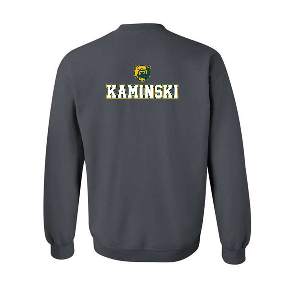 Baylor - NCAA Acrobatics & Tumbling : Gabriella Kaminski - National Champs Shersey Crewneck Sweatshirt-1