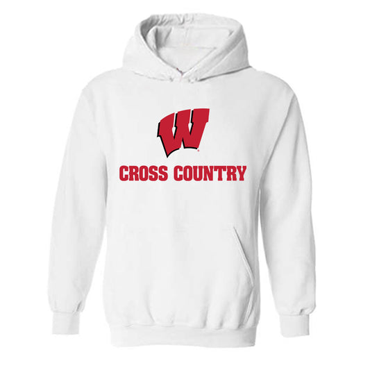 Wisconsin - NCAA Men's Cross Country : Johnny Livingstone - Classic Shersey Hooded Sweatshirt-0