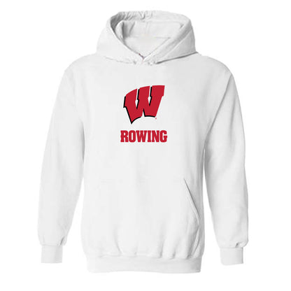 Wisconsin - NCAA Women's Rowing : Piper Garcia Hall - Classic Shersey Hooded Sweatshirt-0
