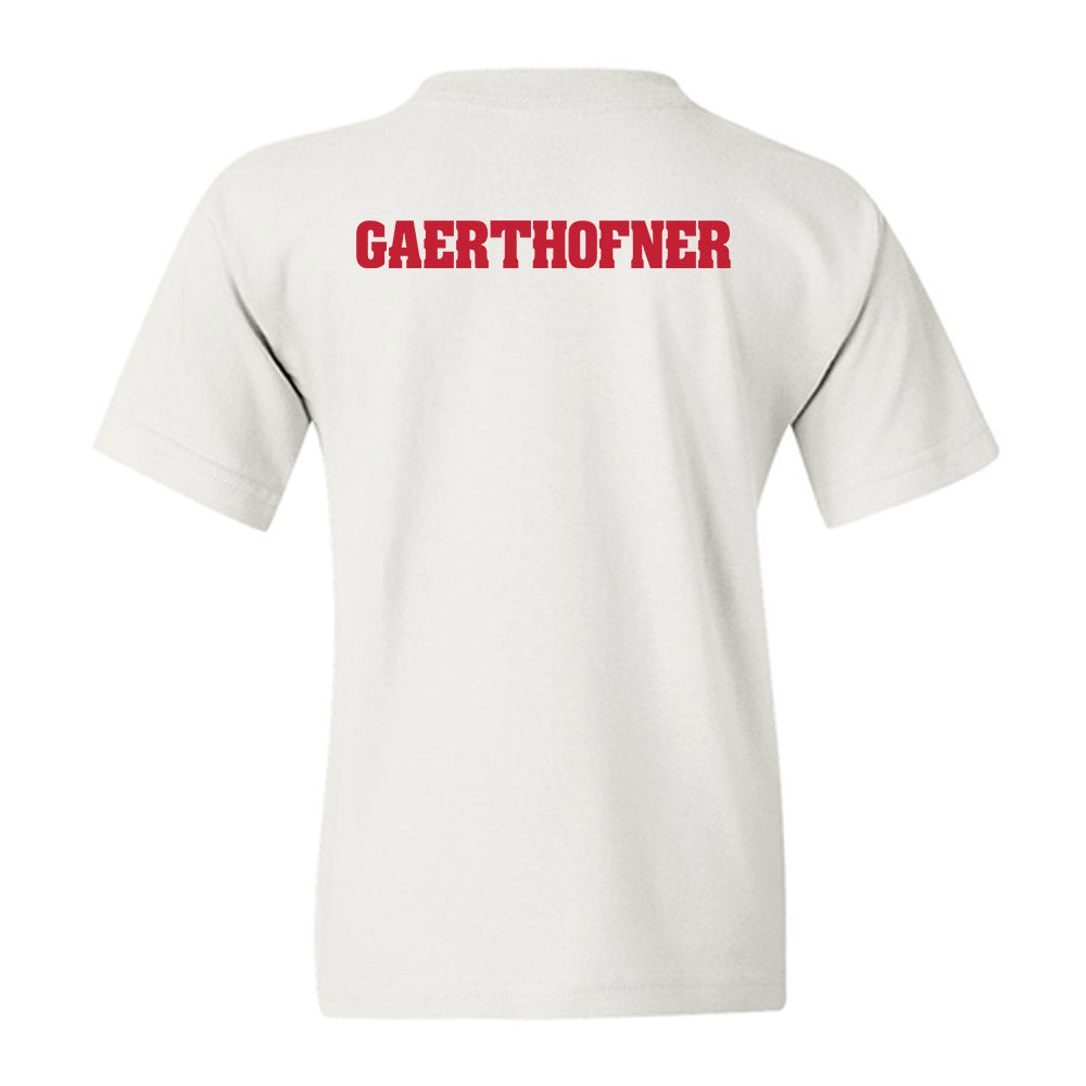 Wisconsin - NCAA Men's Swimming & Diving : Drew Gaerthofner - Classic Shersey Youth T-Shirt-1