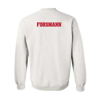 Wisconsin - NCAA Men's Track & Field : Lorenz Forsmann - Classic Shersey Crewneck Sweatshirt-1
