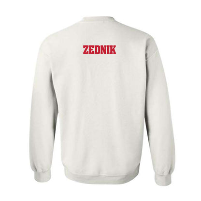 Wisconsin - NCAA Men's Track & Field : Jacob Zednik - Classic Shersey Crewneck Sweatshirt-1