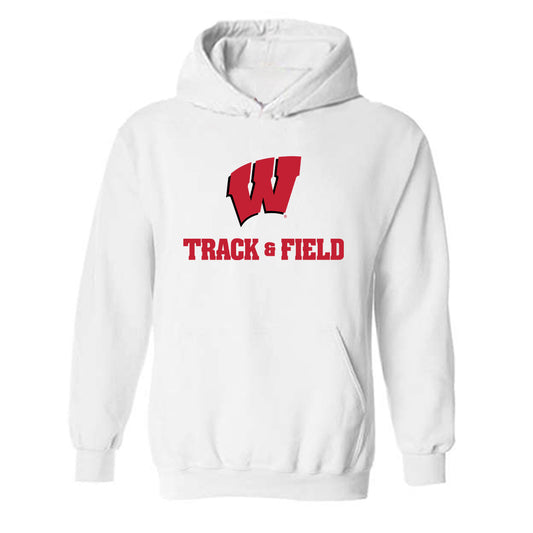 Wisconsin - NCAA Men's Track & Field : Jalen Williams - Classic Shersey Hooded Sweatshirt-0