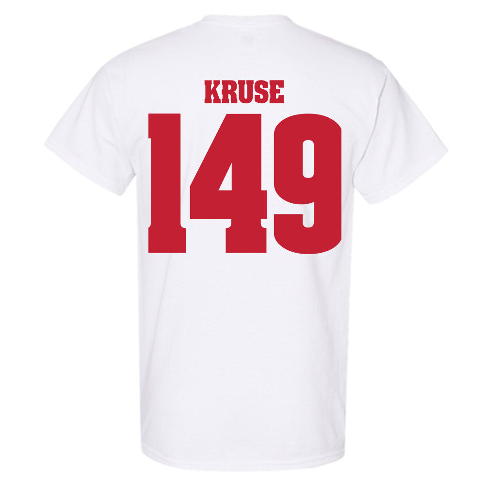 Wisconsin - NCAA Wrestling : Simon Kruse - Classic Shersey T-Shirt-1