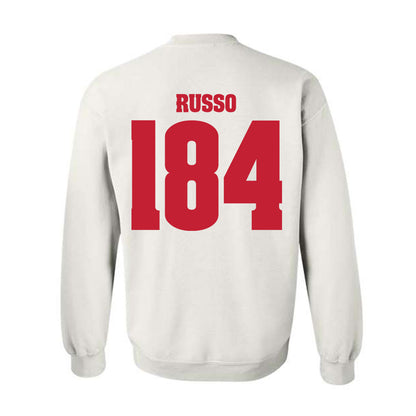 Wisconsin - NCAA Wrestling : Dylan Russo - Classic Shersey Crewneck Sweatshirt-1