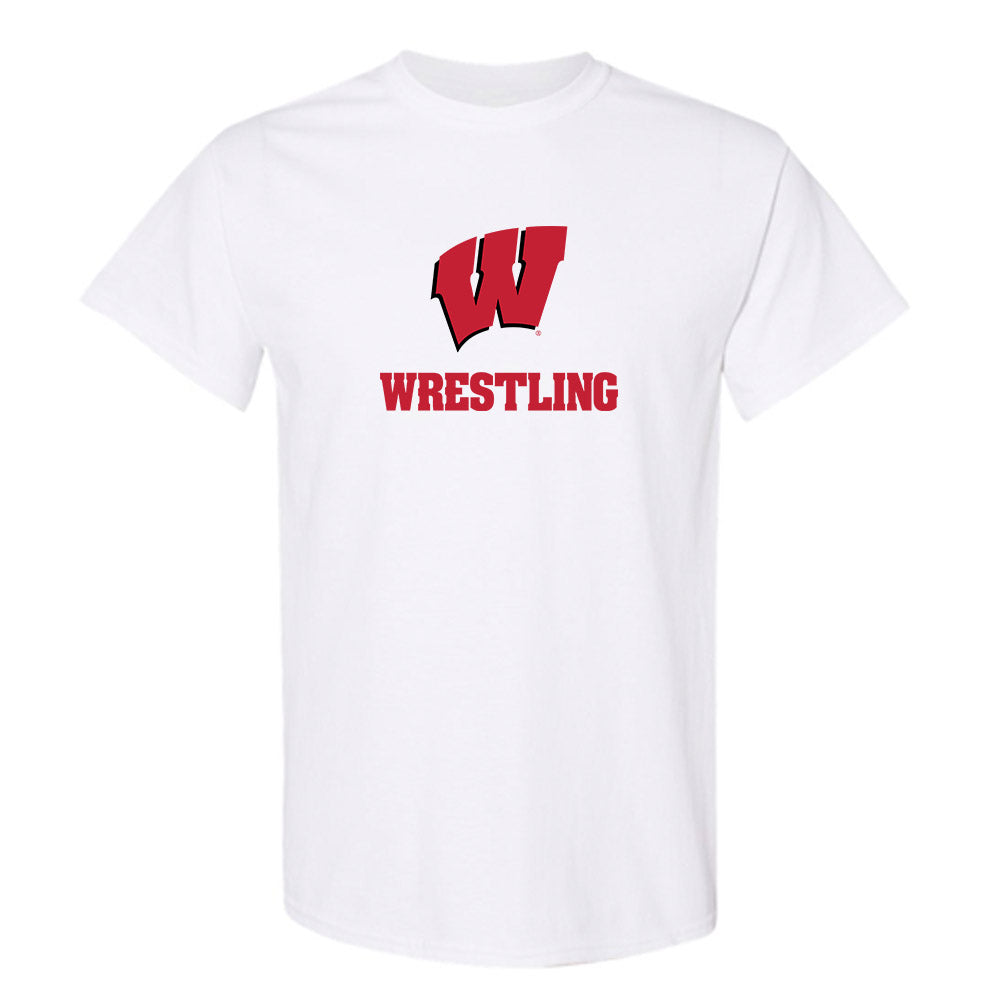 Wisconsin - NCAA Wrestling : Simon Kruse - Classic Shersey T-Shirt-0