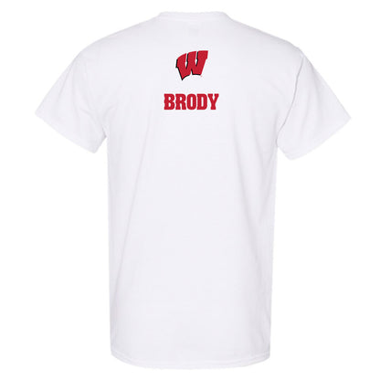 Wisconsin - NCAA Women's Golf : Kate Brody - Sports Shersey T-Shirt-1