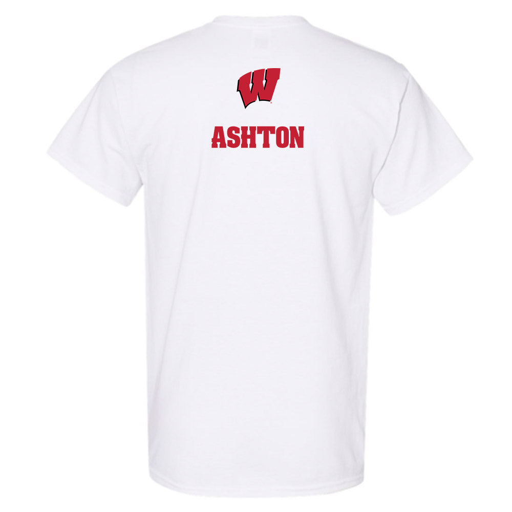 Wisconsin - NCAA Women's Golf : Hadley Ashton - Sports Shersey T-Shirt-1
