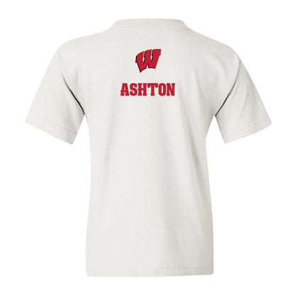 Wisconsin - NCAA Women's Golf : Hadley Ashton - Sports Shersey Youth T-Shirt-1