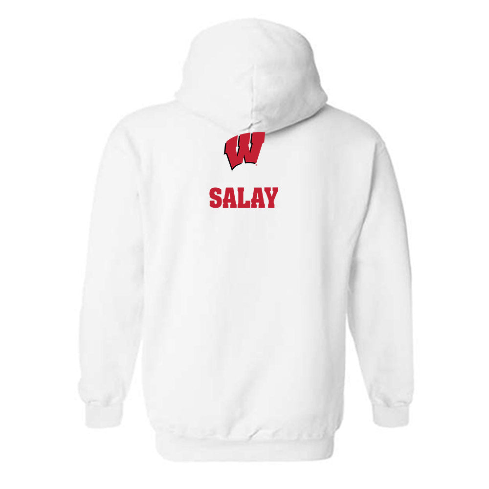 Wisconsin - NCAA Women's Golf : Ava Salay - Sports Shersey Hooded Sweatshirt-1