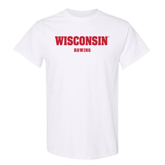 Wisconsin - NCAA Women's Rowing : Piper Garcia Hall - Sports Shersey T-Shirt-0