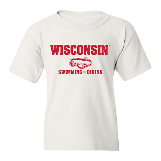 Wisconsin - NCAA Women's Swimming & Diving : Molly Simmons - Sports Shersey Youth T-Shirt-0