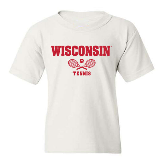 Wisconsin - NCAA Women's Tennis : Ellison Reynoldson - Sports Shersey Youth T-Shirt-0
