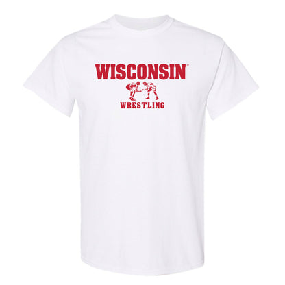 Wisconsin - NCAA Wrestling : Dylan Russo - Sports Shersey T-Shirt-0