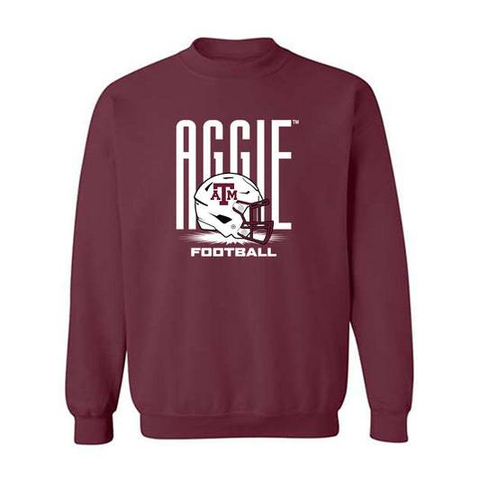 Texas A&M - NCAA Football : Sam M'Pemba - Sports Shersey Crewneck Sweatshirt-0
