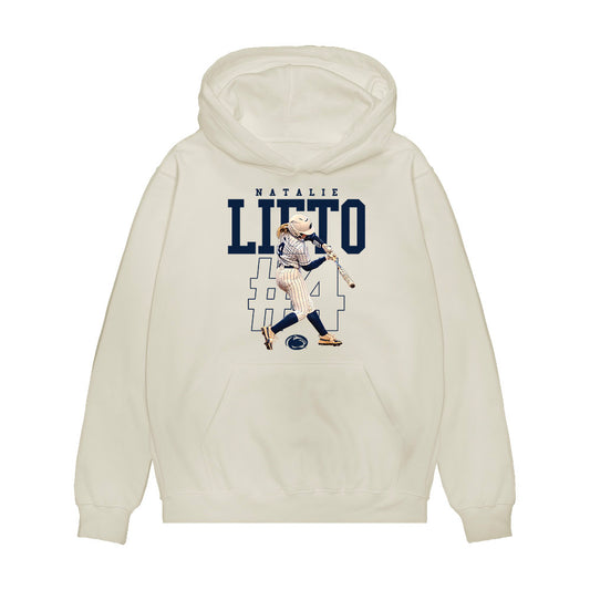 Penn State - NCAA Softball : Natalie Lieto - Collage Premium Hooded Sweatshirt-0