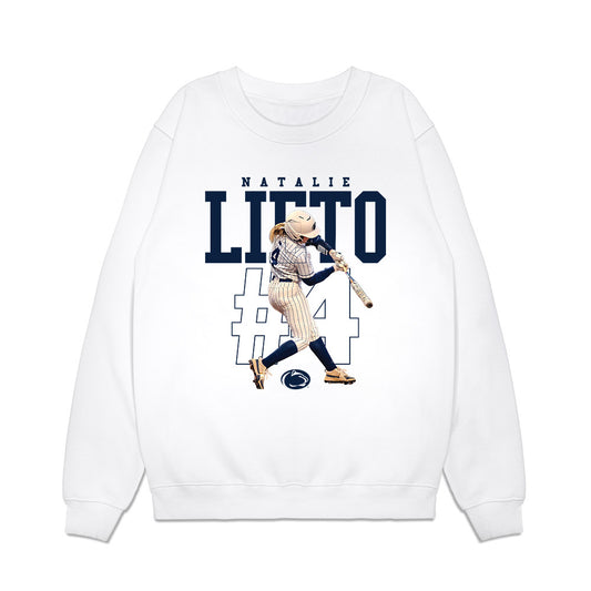 Penn State - NCAA Softball : Natalie Lieto - Collage Premium Crewneck Sweatshirt-0