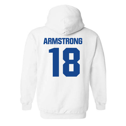 Hampton - NCAA Football : Antonio Armstrong - Classic Shersey Hooded Sweatshirt-1