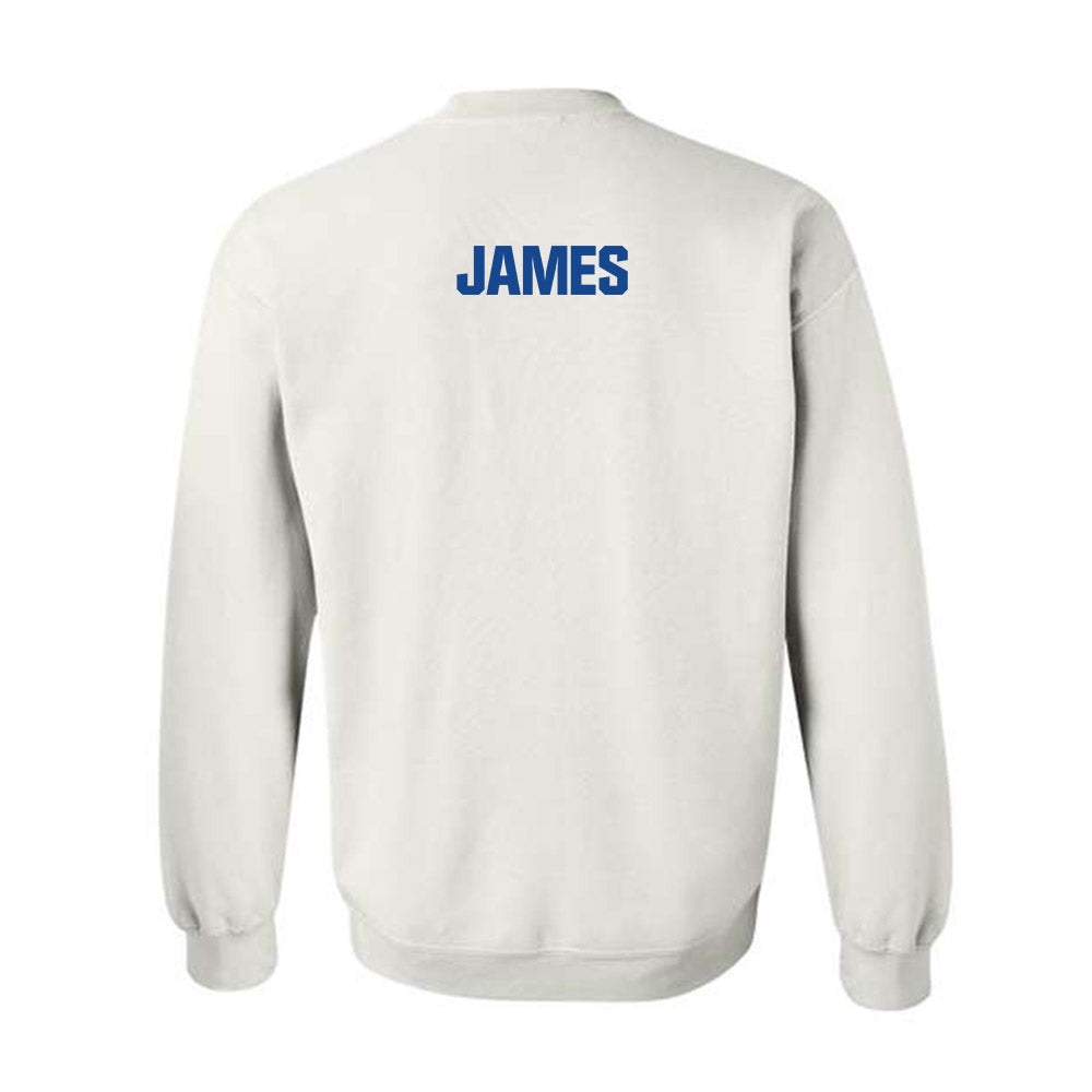 Hampton - NCAA Women's Track & Field : Danielle James - Classic Shersey Crewneck Sweatshirt-1