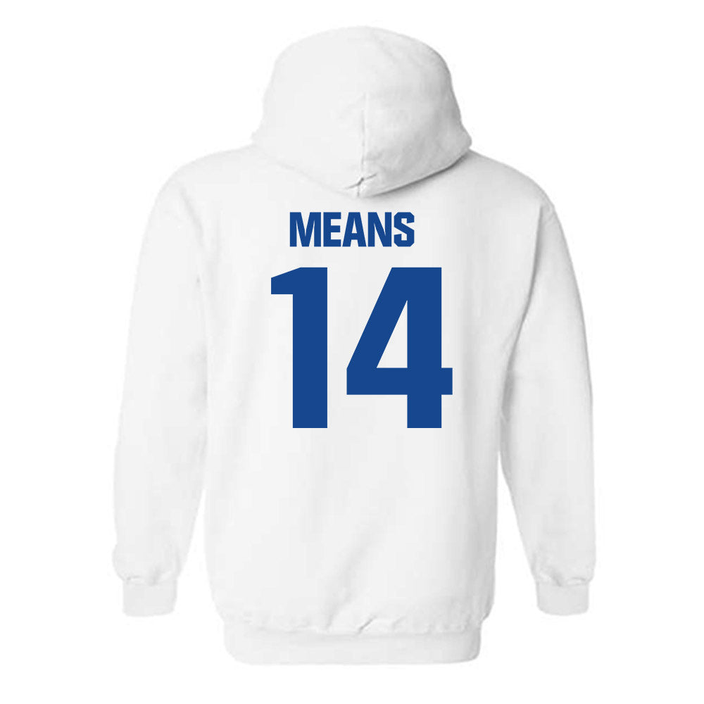 Hampton - NCAA Football : Nare Means - Classic Shersey Hooded Sweatshirt-1