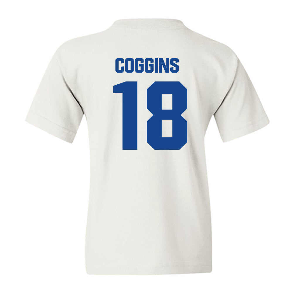 Hampton - NCAA Football : Jaysaun Coggins - Classic Shersey Youth T-Shirt-1