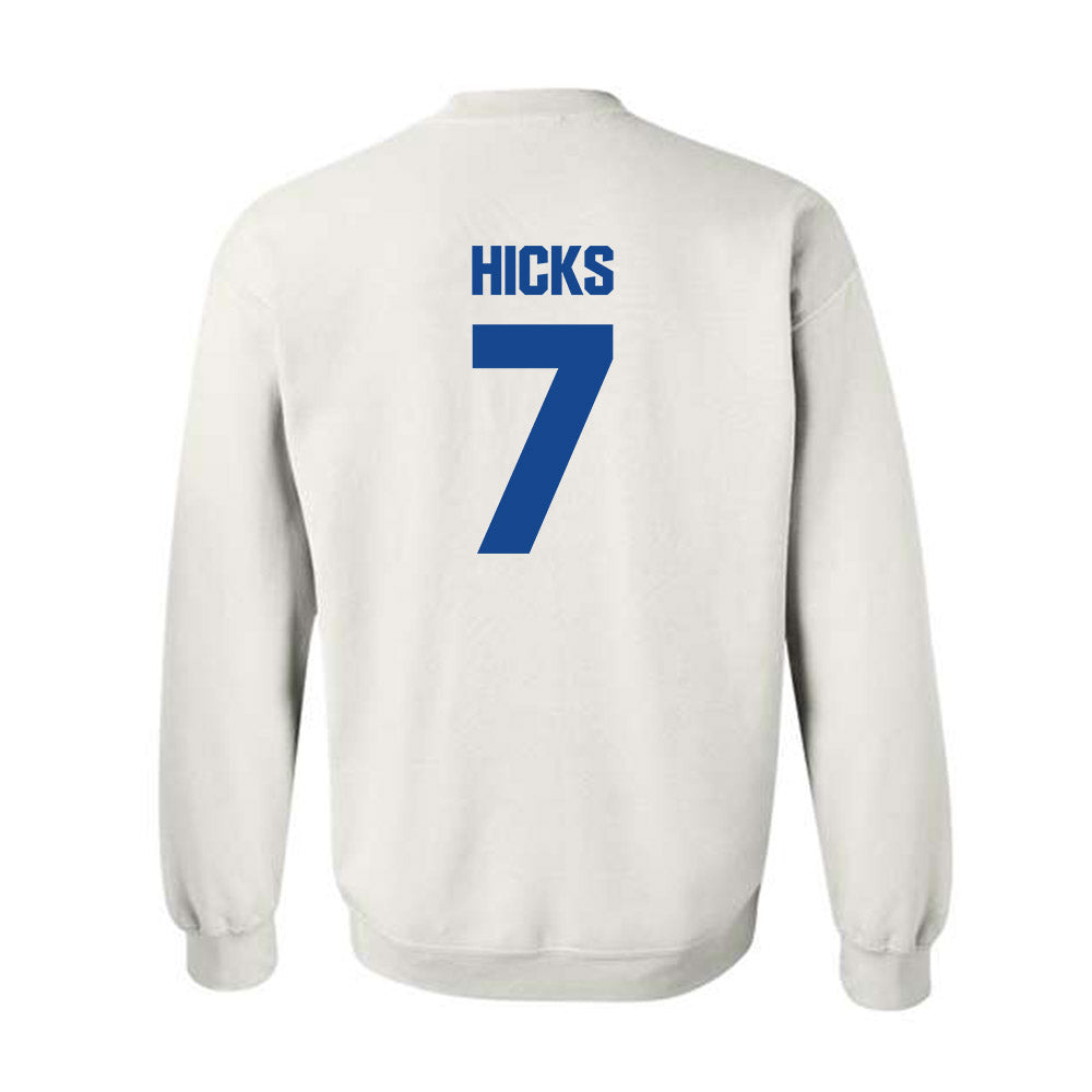 Hampton - NCAA Football : William Hicks - Classic Shersey Crewneck Sweatshirt-1