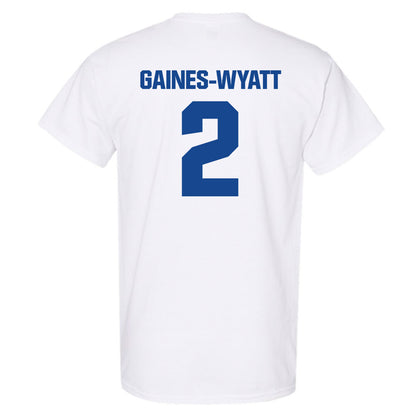 Hampton - NCAA Men's Basketball : Jalyke Gaines-Wyatt - Classic Shersey T-Shirt-1