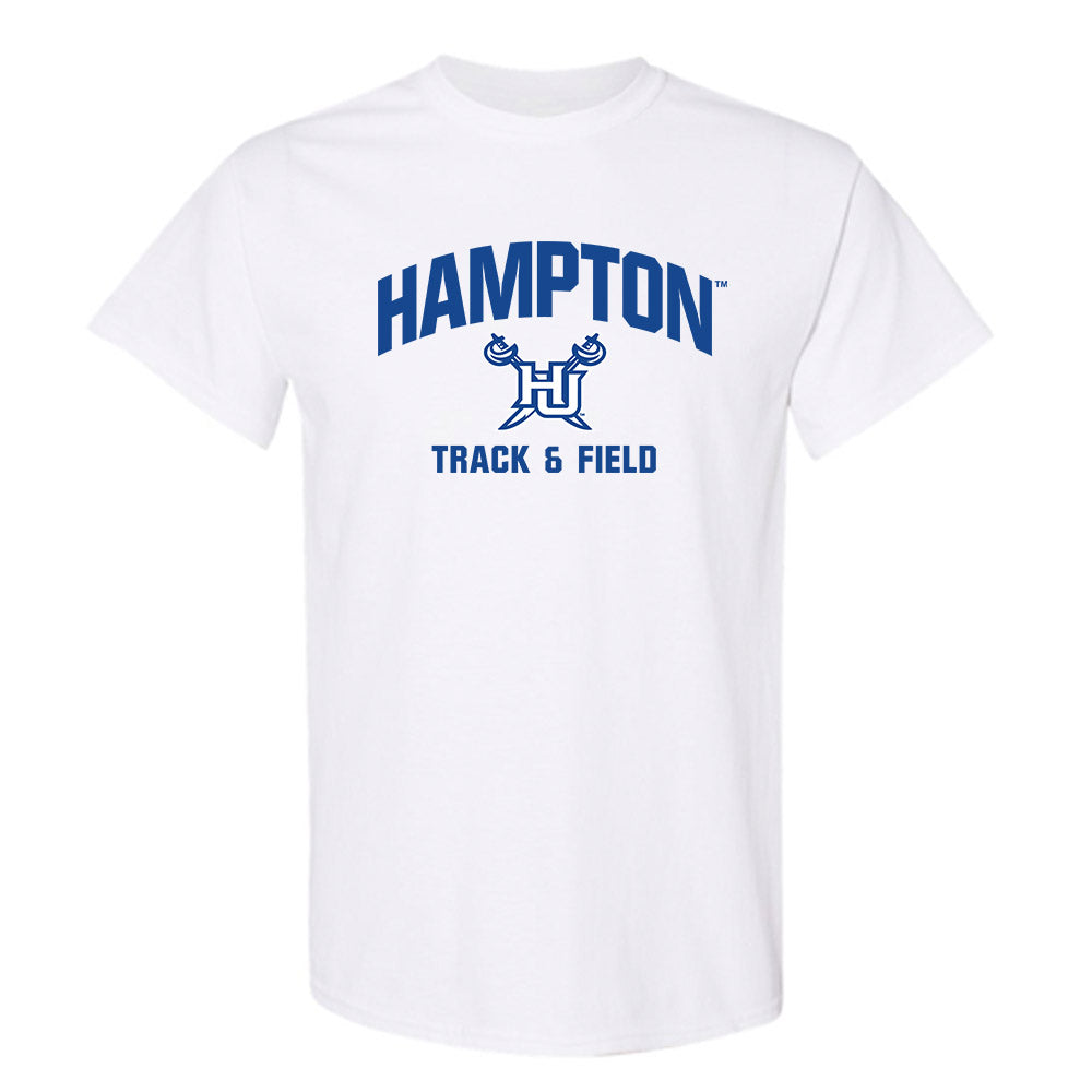 Hampton - NCAA Women's Track & Field : Kenidi Johnson - Classic Shersey T-Shirt-0
