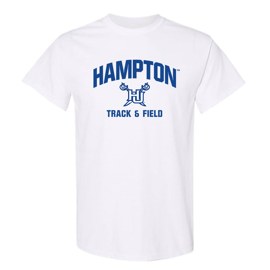 Hampton - NCAA Women's Track & Field : Kenidi Johnson - Classic Shersey T-Shirt-0