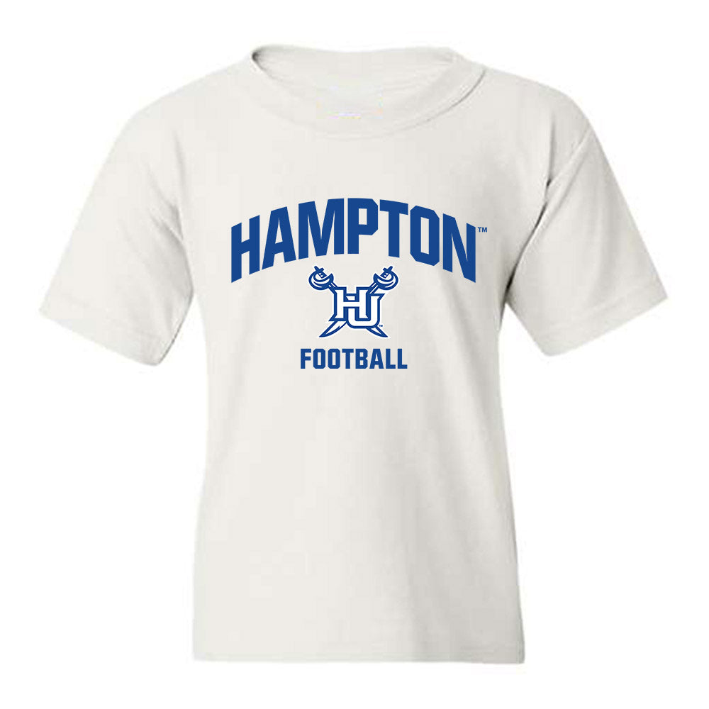 Hampton - NCAA Football : Nare Means - Classic Shersey Youth T-Shirt-0