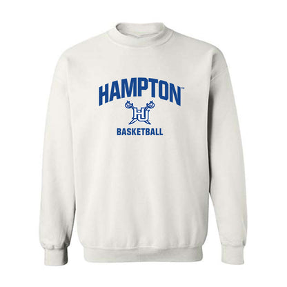 Hampton - NCAA Men's Basketball : Kody Williams - Classic Shersey Crewneck Sweatshirt-0