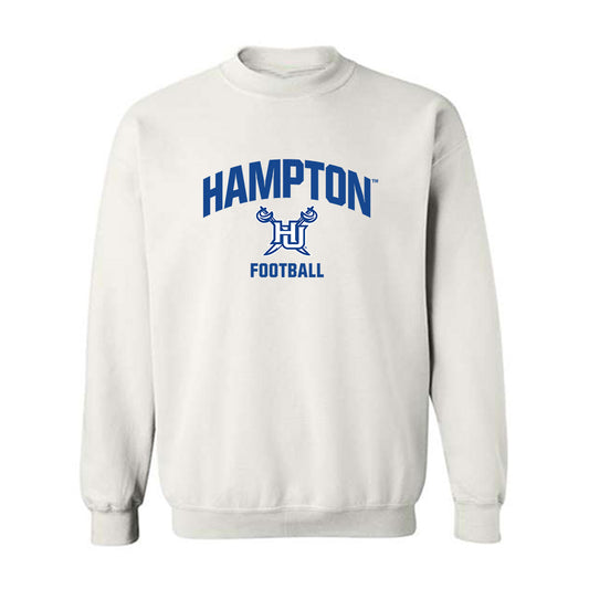 Hampton - NCAA Football : Nare Means - Classic Shersey Crewneck Sweatshirt-0