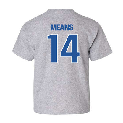 Hampton - NCAA Football : Nare Means - Classic Shersey Youth T-Shirt-1