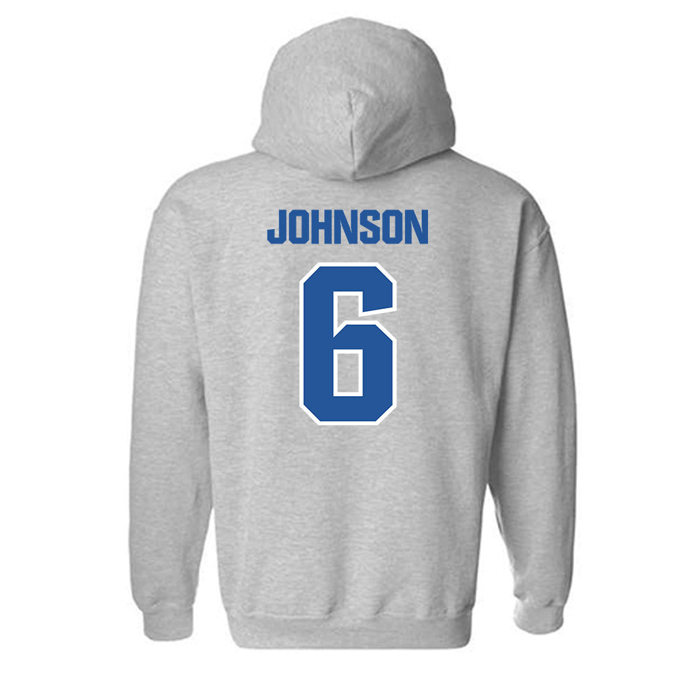 Hampton - NCAA Softball : Amani Johnson - Classic Shersey Hooded Sweatshirt-1