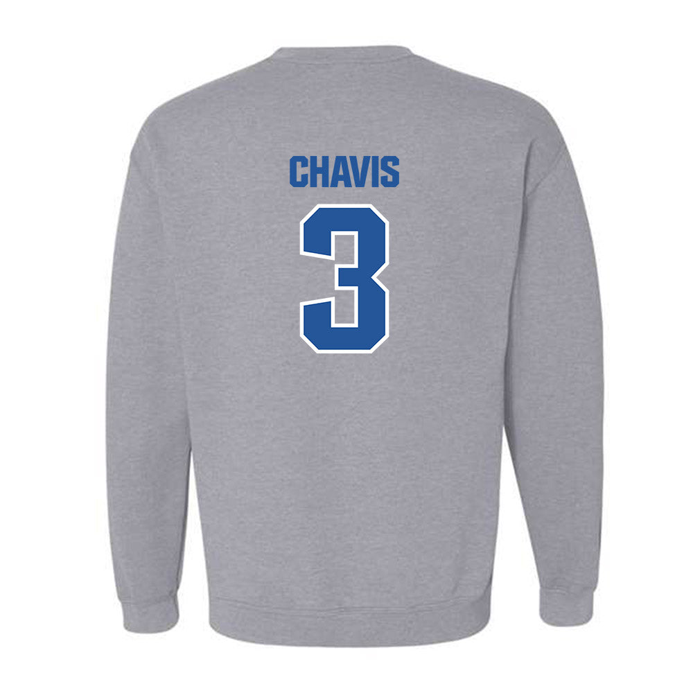 Hampton - NCAA Football : Jahkei Chavis - Classic Shersey Crewneck Sweatshirt-1