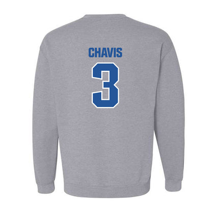 Hampton - NCAA Football : Jahkei Chavis - Classic Shersey Crewneck Sweatshirt-1