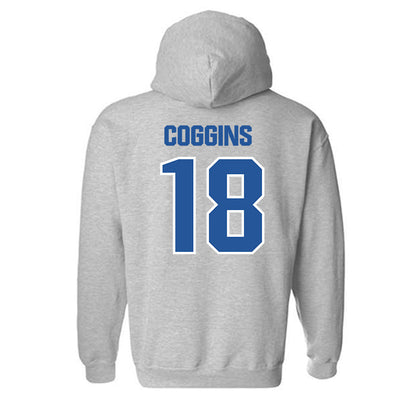 Hampton - NCAA Football : Jaysaun Coggins - Classic Shersey Hooded Sweatshirt-1