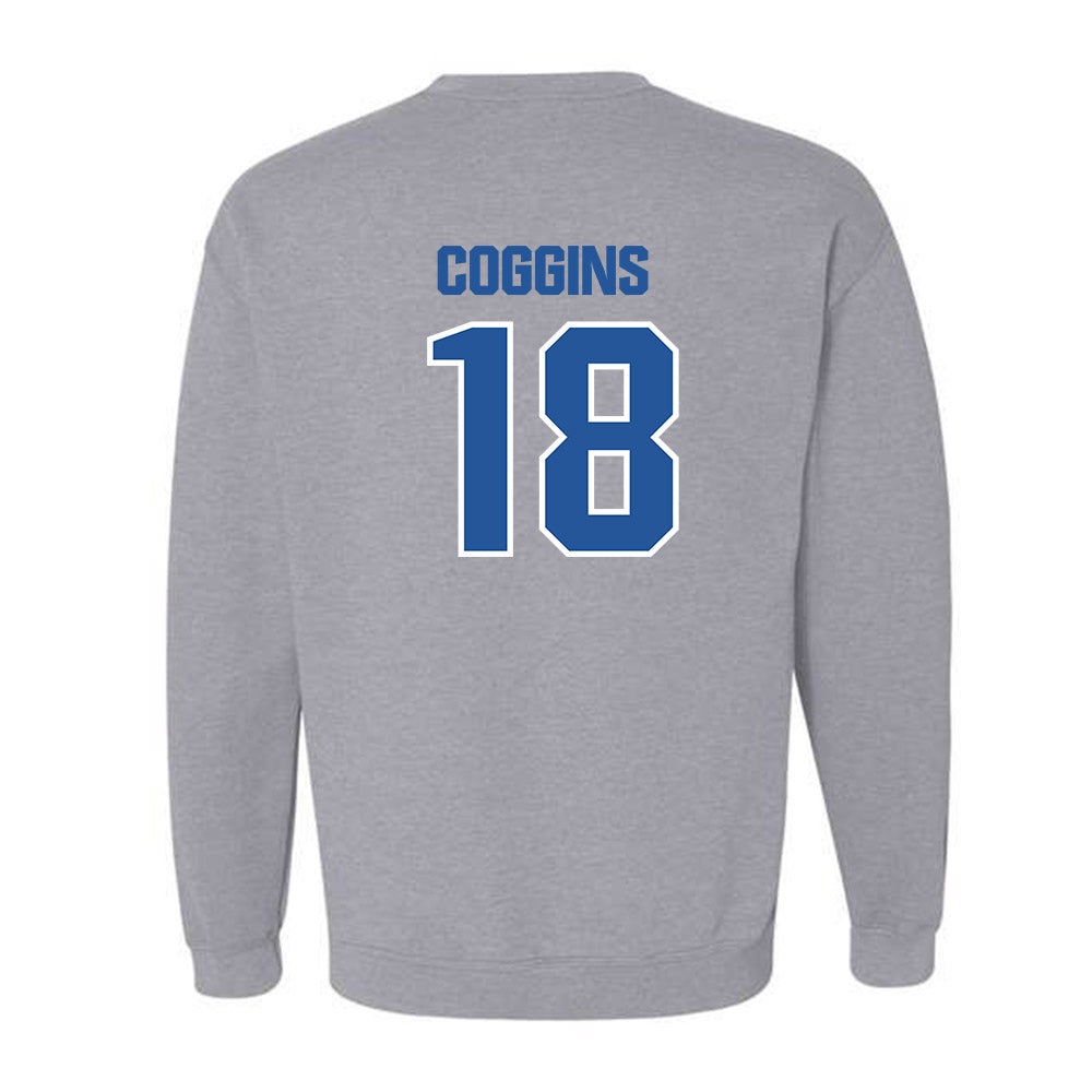 Hampton - NCAA Football : Jaysaun Coggins - Classic Shersey Crewneck Sweatshirt-1
